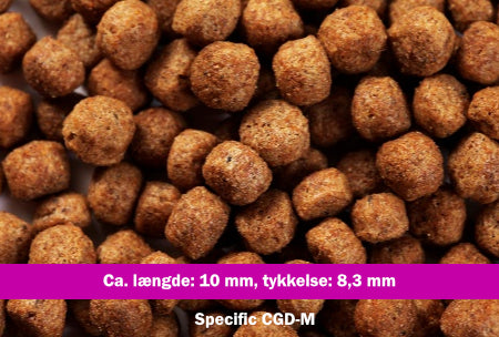 Kibble shape og størrelse - CGD-M