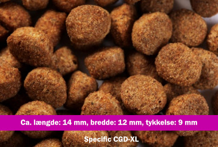 Kibble shape og størrelse - CGD-XL