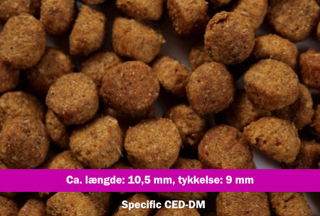 Kibble shape og størrelse - Specific CED-DM
