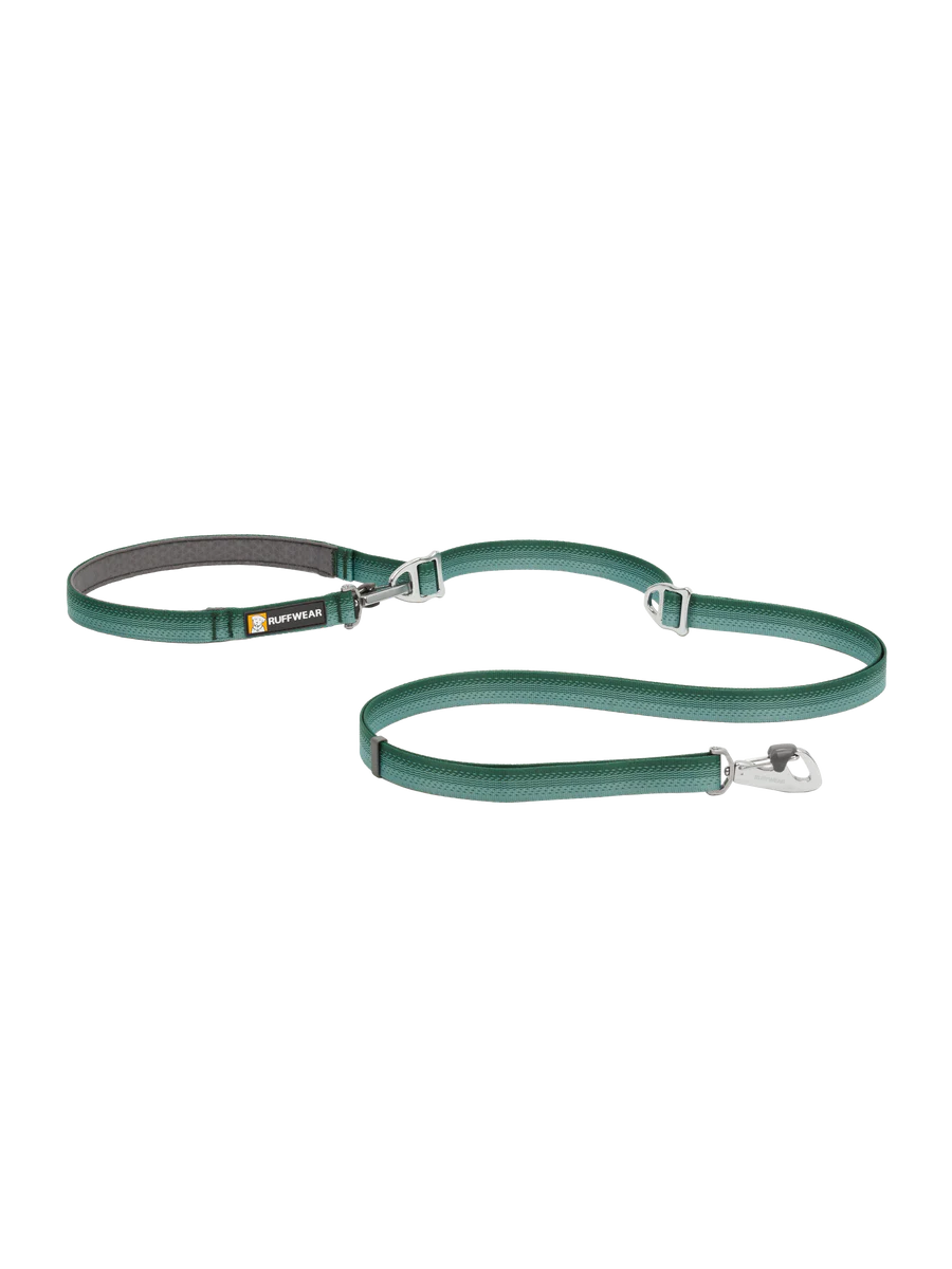 Switchbak™ Double-Ended Dog Lead River Rock Green