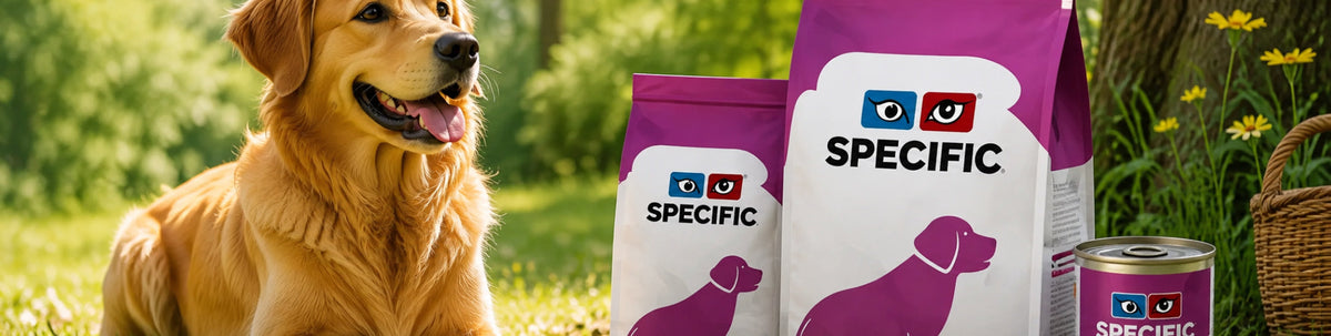 SPECIFIC Hundefoder | Skarpe Priser, Hurtig Levering & Stort Udvalg!