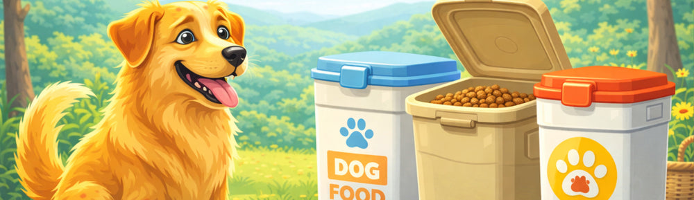 Foderspande til foder til hunde og katte