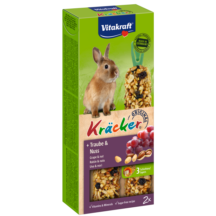 kracker til kaniner og gnaver