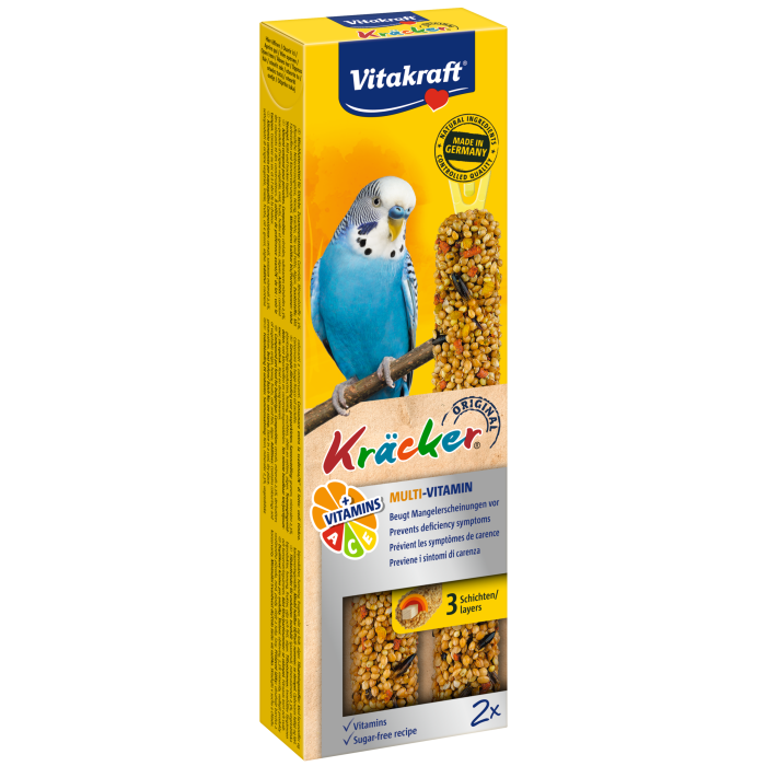 Kräcker® lækre frøstænger til undulater - Multi Vitamin