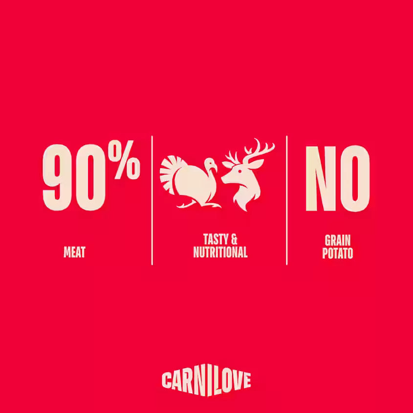Hundegodbidder Jerky med Okse fra Carnilove - Korn- & Glutenfri