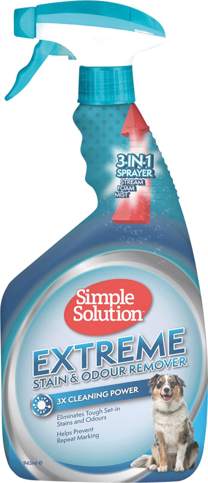 Lugt- & Pletfjerner til hunde, extreme, simple solution