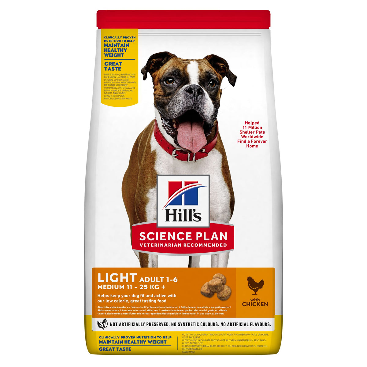 Hill's Science Plan SP Canine Adult Light Medium Chicken