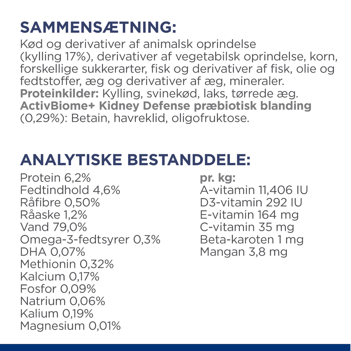 Hill's PRESCRIPTION DIET k/d + Mobility vådfoder til katte med kylling - 12x85g portionsposer