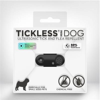 TICKLESS MINI, Sort (Genopladelig) | 100% giftfri beskyttelse mod Flåter og Lopper