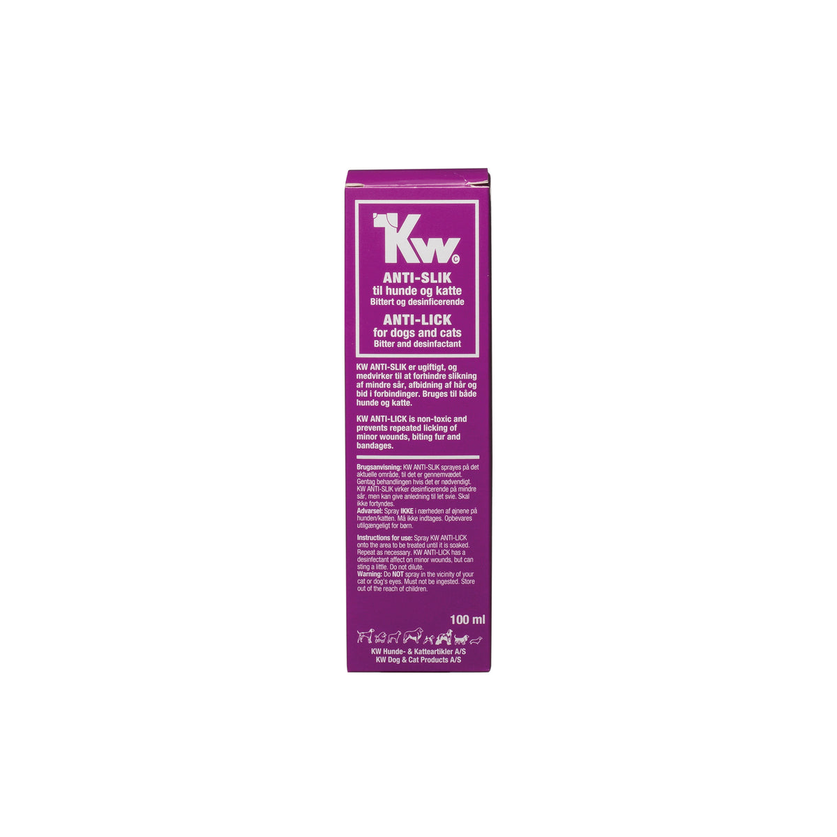 Anti-slik, desinficerende middel