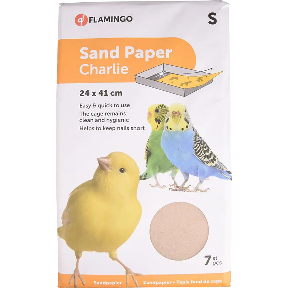 Sandpapir til fugle, 7 ark