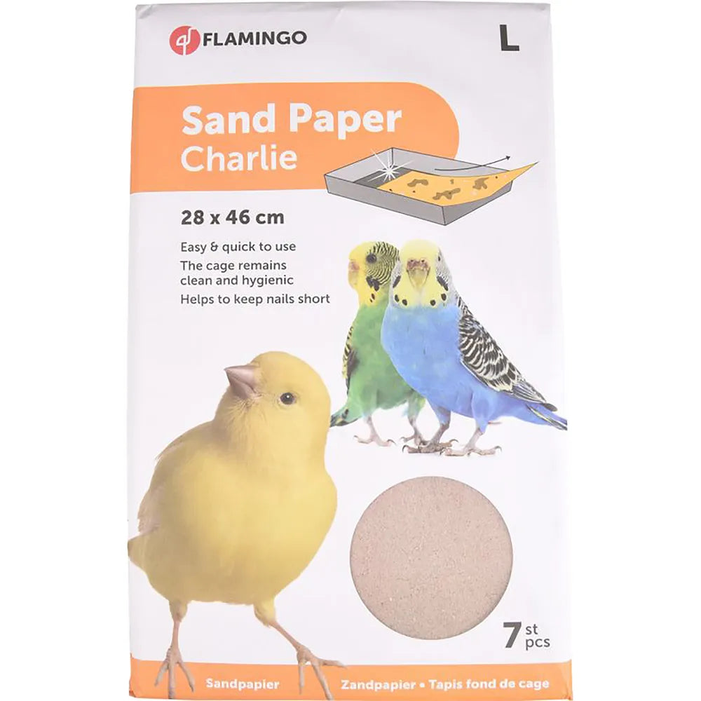 Sandpapir til fugle, 7 ark