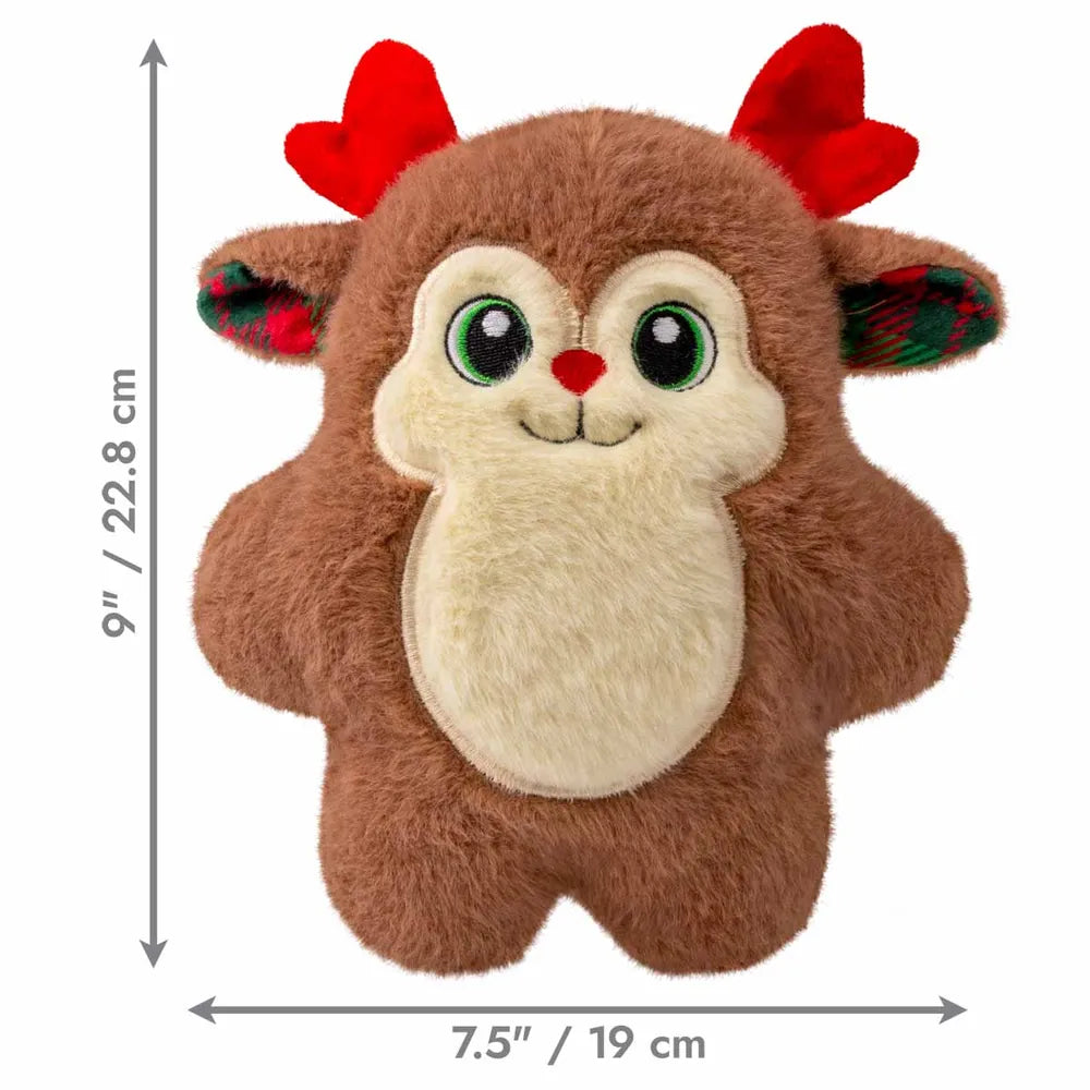 Hundebamse - Kong Holiday Snuzzles Rensdyr X-mas