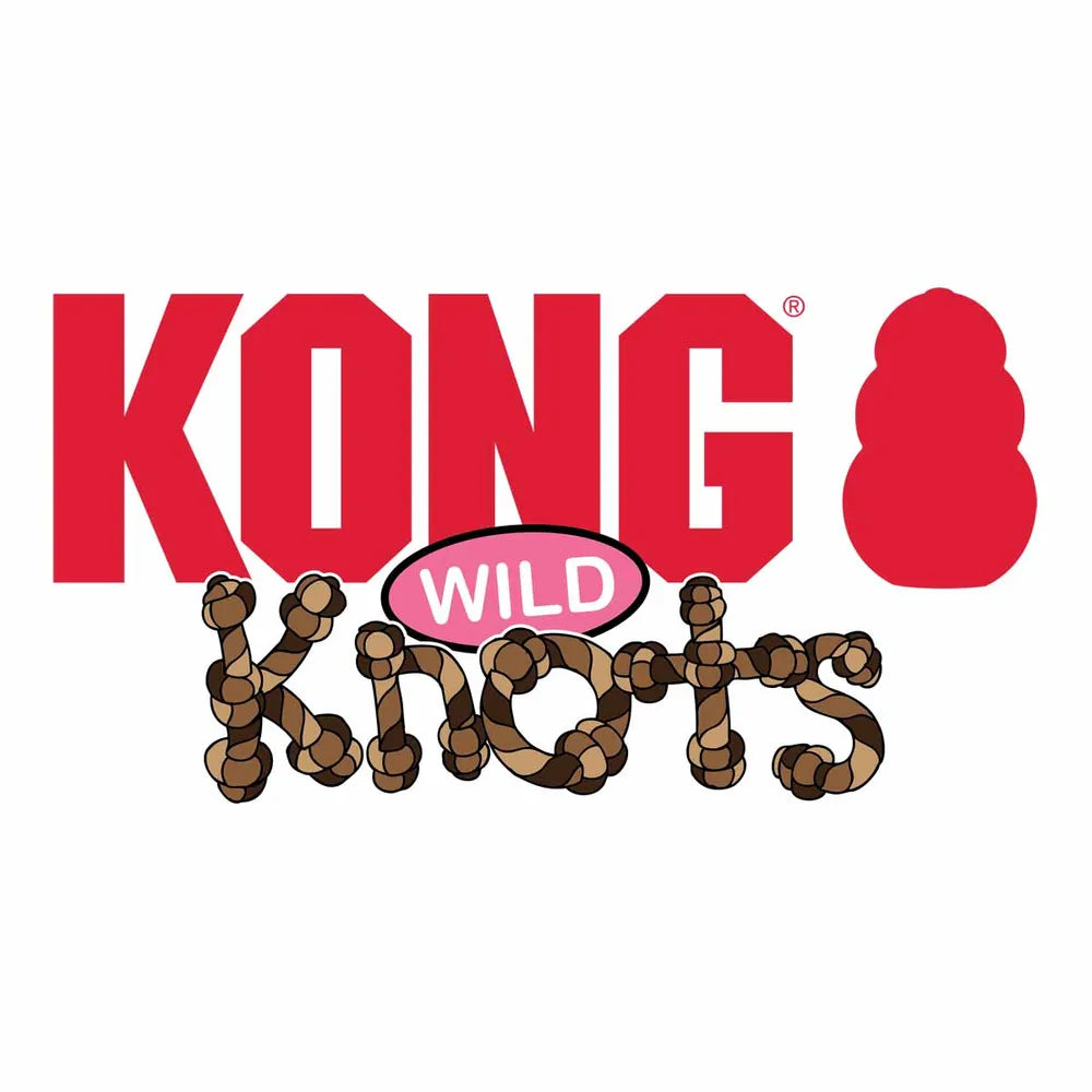 Hundebamse fra kong - Holiday Wild Knots Bear med vinterhue