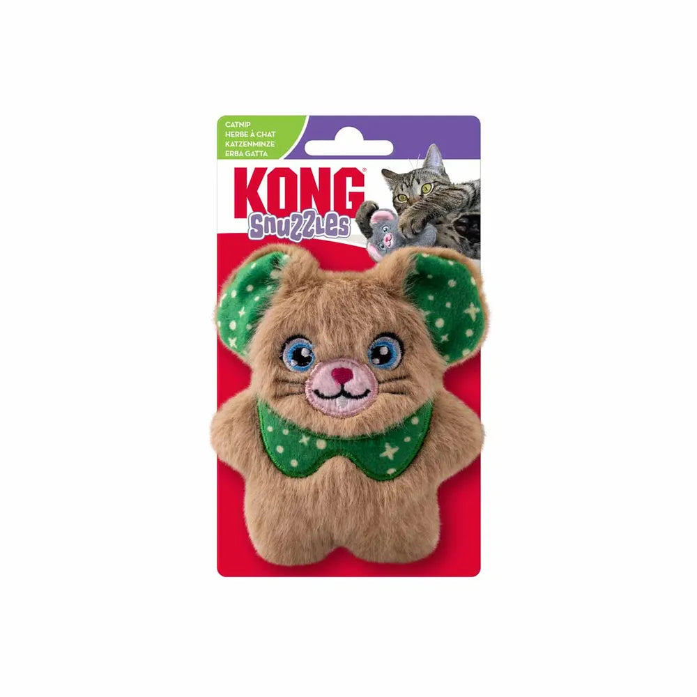 Kattelegetøj, Kong Holiday CAT Snuzzles Mus