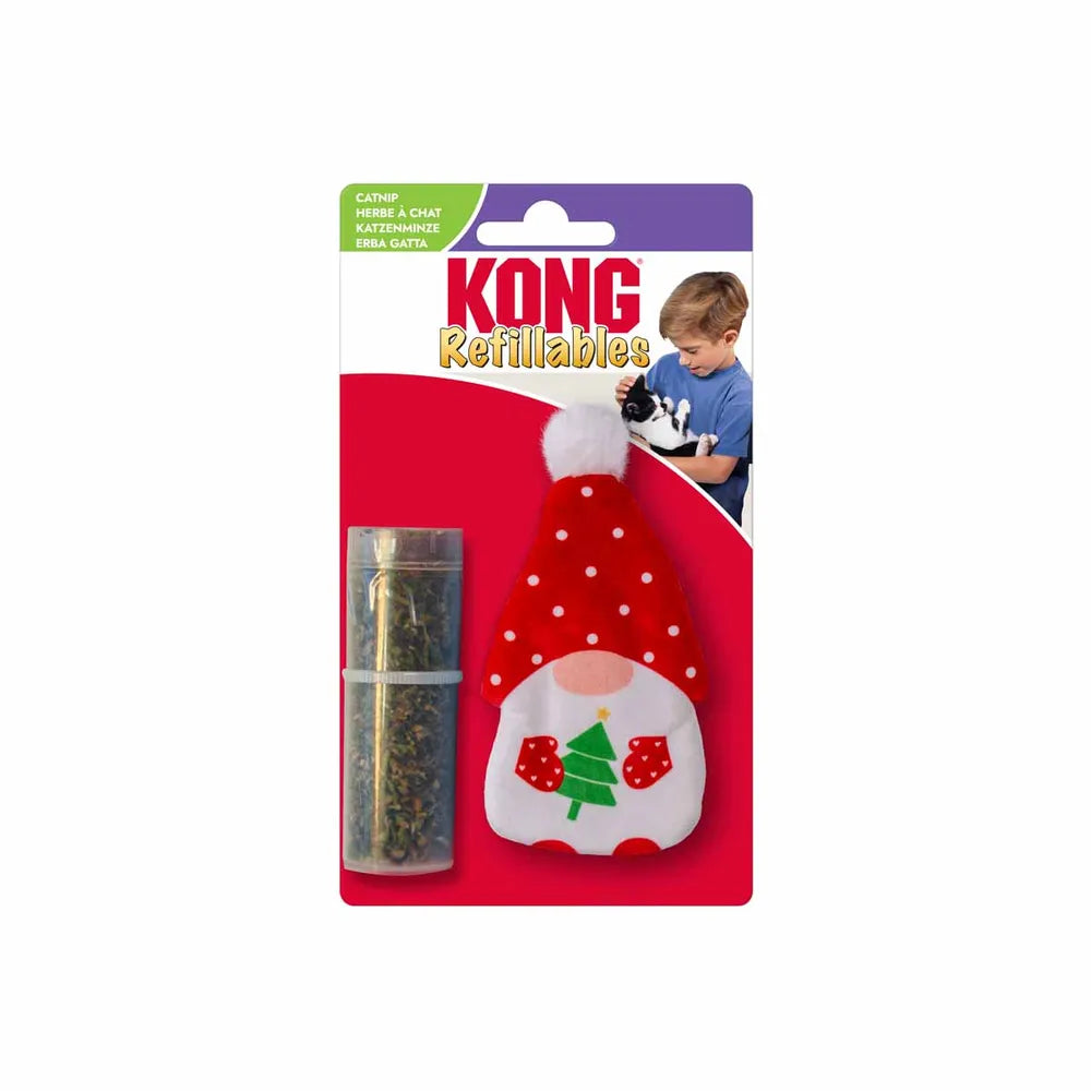 Kattelegetøj, Kong - Holiday Refillables Nisse