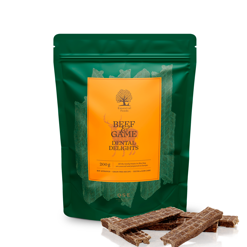 ESSENTIAL GRAIN-FREE BEEF & GAME DENTAL DELIGHTS