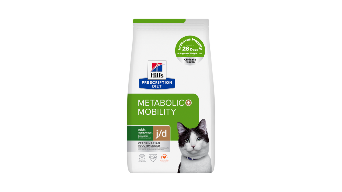 Hill's Prescription Diet Metabolic + Mobility j/d kattefoder med kylling