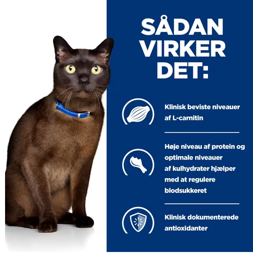 Hill's PRESCRIPTION DIET m/d Diabetes Care tørfoder til katte med kylling