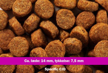 Kibble shape og størrelse - CJD
