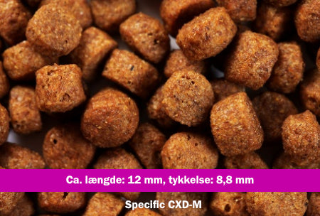 Kibble shape og størrelse - Specific CXD-M