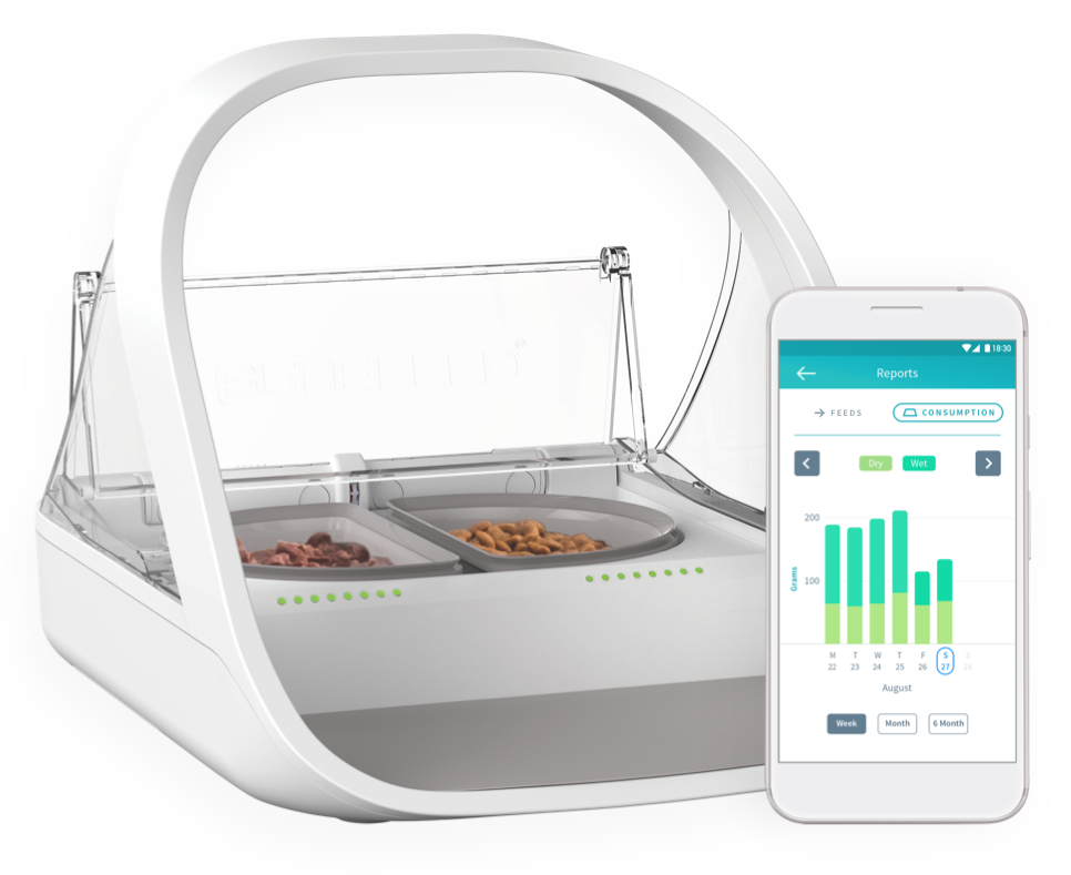 SureFeed Microchip Feeder Connect – intelligent foderautomat med mikrochip og app