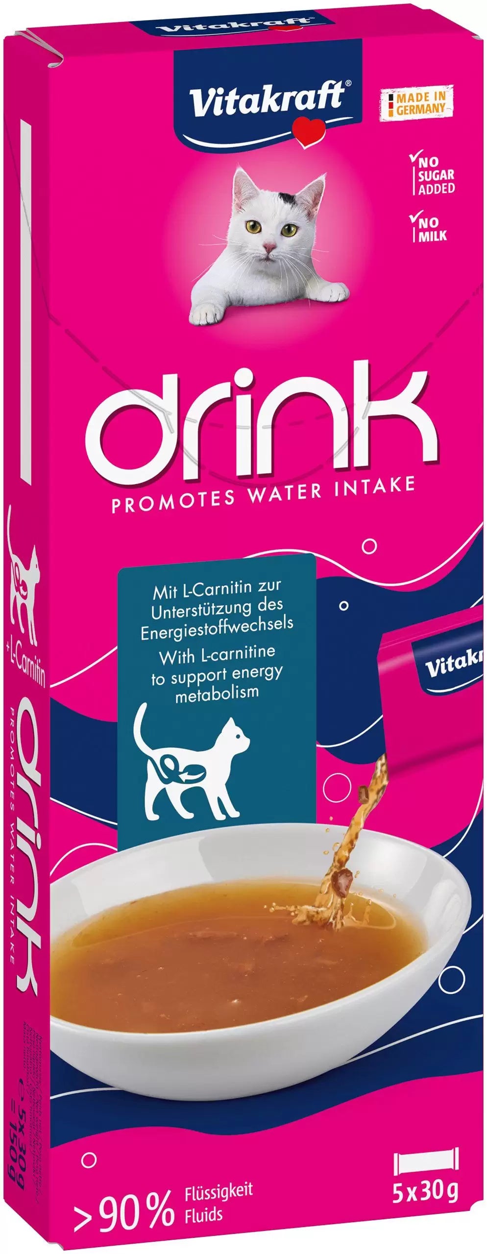 Kattevæske Laks, Drinks +L-Carnitin