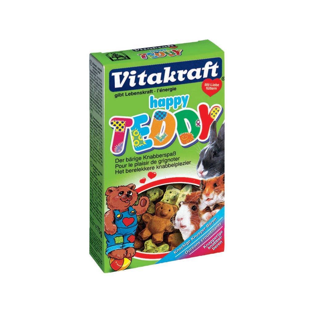 Happy TEDDY - Snack til kaniner og gnavere