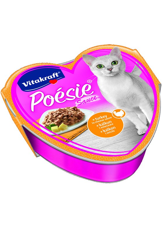 Vådfoder i sauce til kat, Poésie fra vitakraft