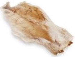 Kaninører med pels, allergivenlig godbid til hunde 1 KG