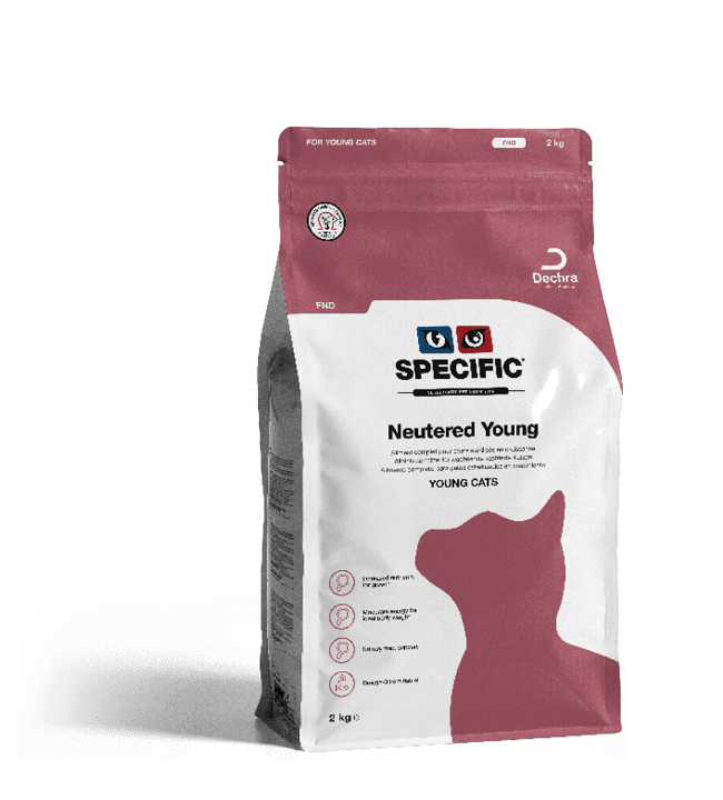 Specific FND Neutered Young - killingefoder til neutraliseret killinger fra Specific 2kg