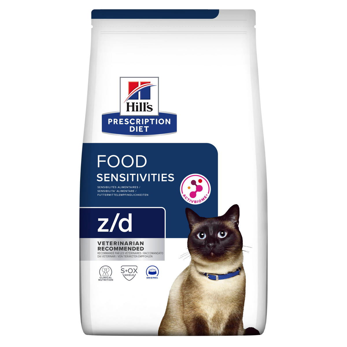Hill's PRESCRIPTION DIET z/d Food Sensitivities tørfoder til katte 6kg pose