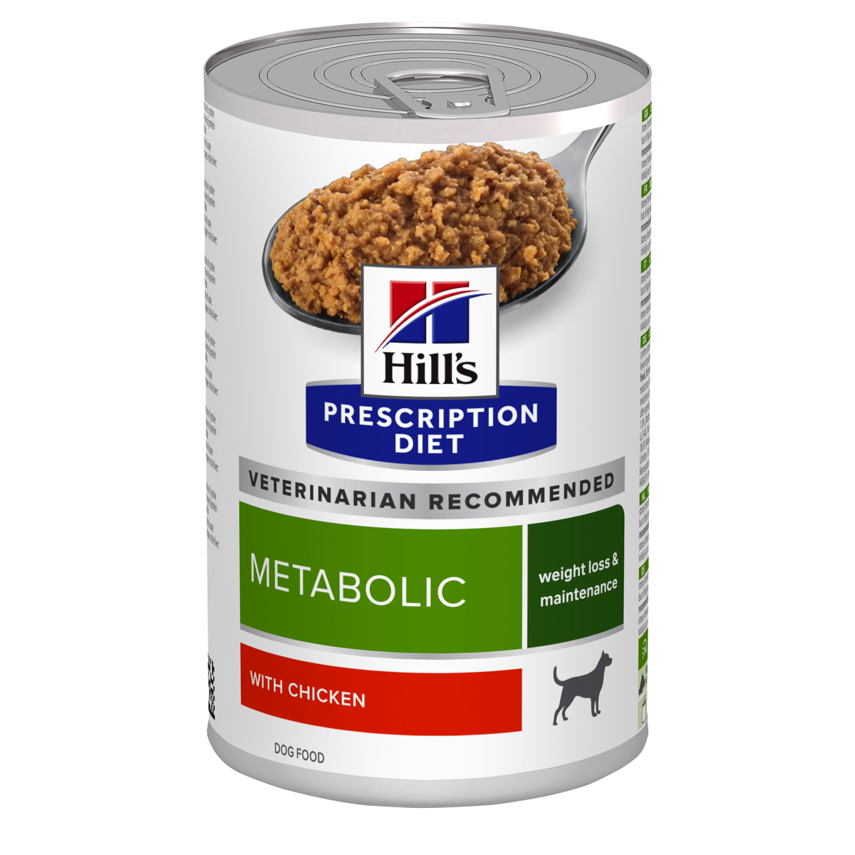 Hill's PRESCRIPTION DIET Metabolic Weight Management vådfoder til hunde med kylling 12x370g dåse