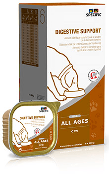 Specific vådfoder CIW  - Digestive Support vådfoder velegnet til hunde med fordøjelsesbesvær 6x300g