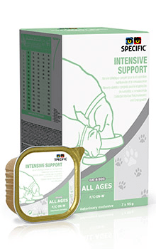 Specific vådfoder F/C-IN-W 7 x 95 g- Intensive Support vådfoder til hunde og katte under rekonvalescens og genopretning