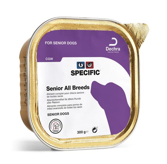 Specific CGW vådfoder til ældre hunde og til hunde af alle racer 6x300g