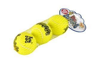 Kong AirDog Squeaker - medium tennisbolde 3 stk.