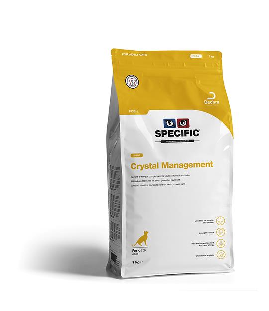 Specific FCD-L kattemad til katte - Crystal Management LIGHT