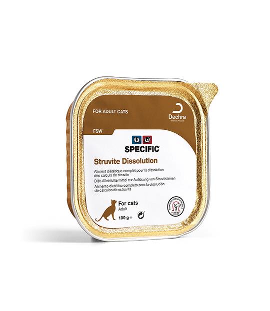 Specific FSW vådfoder til katte - Struvite Dissolution 7x100g