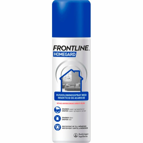 Loppespray til omgivelserne, Frontline Homeguard Spray
