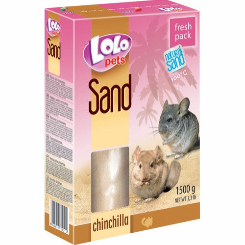 Chinchilla sand fin i æske