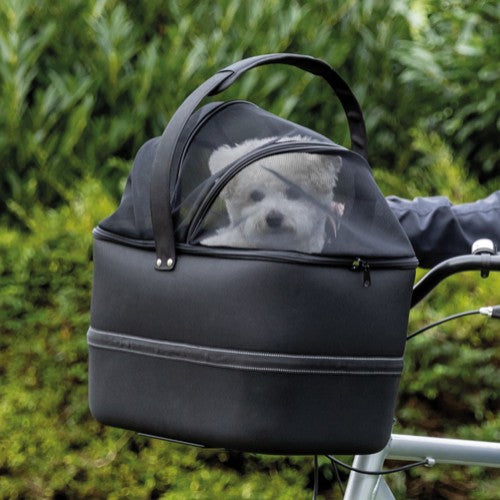 Trixie Front cykelkurv til hunde – Sort 41 × 47 × 29 cm