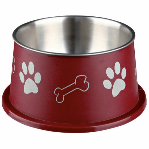 Hundeskål til Spaniels i rustfri stål 900ml.